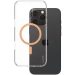 PanzerGlass CARE Urban Combat l&auml;bipaistev kaitse&uuml;mbris Peachy MagSafeiga iPhone 16 Pro Max