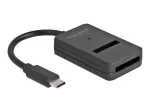 DeLOCK Combo muundur M.2 NVMe PCIe SATA SSD USB USB-C 10 Gbps