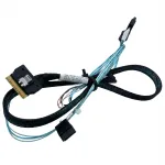 Supermicro CBL-SAST-1234A-100 SlimSAS x4 STR to 4x SATA 65cm - kaabel - digitaalne/andmeside