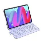 Inateck BK2007 iPad klaviatuur puuteplaadiga, QWERTZ, lilla