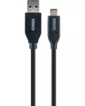 USB-kaabel Schwaiger LK 050 C USB 3.2 Gen 2 0.5 m USB A USB C Must