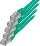V&otilde;rgukaabel ShiverPeaks 75711-HG-SET5 roheline Cat6 S/FTP RJ45-RJ45 1m