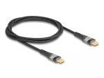 DeLOCK USB 2.0 andme- ja kiirlaadimiskaabel 1m 100W USB-C