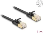 DeLOCK RJ45 Cat.6A v&otilde;rgukaabel, pistik-pistik, U/FTP, 1 m, must