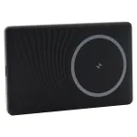 RealPower PB-5000 MAG Ultra Slim akupank 5000 mAh, juhtmevaba laadimine, USB-C, 20 W, must