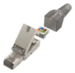 Hama 00200773 Cat6a varjestatud RJ45 pistik, t&ouml;&ouml;riistavaba