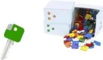 Klahvikatted WEDO 262807099 &mdash; pakk 100 painduvast plastist klahvikatet