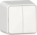 GIRA Rocker Switch 310513 series AP pure white (310513)
