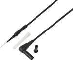 VOLTCRAFT MSL-520 must testjuhe 4 mm pistik testimisn&otilde;el 0,7 mm 1,5 m Must 1 tk (VC-17312675)