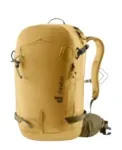 Seljakott DEUTER Freerider 24 &mdash; 24 L, 970 g, kollane, suusamatkakott