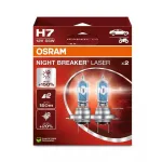 Osram Night Breaker Laser H7 12 V 55 W, 2 tk.