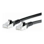 METZ CONNECT paigalduskaabel Cat.6A AWG26 50m must - V&otilde;rk - CAT 6a (130845E000-E)