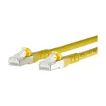 METZ CONNECT BTR - Patch-Cable - RJ-45 (M) to RJ-45 (M) - 1,5m - STP - CAT 6a - Shielded, Halogen-Free, Snagless - kollane (1308451577-E)