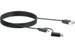 USB-kaabel Schwaiger CK 3112 USB 2.0 1m USB A Micro-USB B must