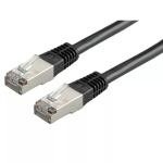 V&otilde;rgukaabel ROLINE FTP Patch Cord Cat.5e RJ-45 0,5 m Must
