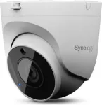 Synology TC510 5 MP Outdoor AI Turret Network Camera, IP67/IK10, 2,8mm Wide-Angle, 30m Night Vision, PoE