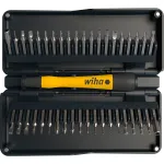 Wiha zai Hause Micro Bit Set, 42-osaline (must, koos bithoidikuga ESD-k&auml;epidemega)