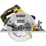 Akuketassaag DeWALT DCS572NT &mdash; 18 V Li‑Ion, harjadeta, 184 mm ketas, 58 mm l&otilde;ikes&uuml;gavus (90&deg;), 57&deg; kaldenurk
