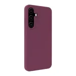 Evelatus Samsung Galaxy S25 Premium Magnetic Soft Touch Silicone Case Maroon