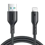 Joyroom SA26-AL3 USB-A&ndash;Lightning Flash Charge kaabel, 3A, 1m, must