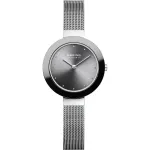 Bering Women's Classic Quartz Watch 29mm Rose Gold Brown Milanese Mesh