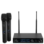 PDE Prodipe M850 DSP Duo UHF F5 - UHF juhtmevaba mikrofonis&uuml;steem 2 k&auml;simikrofoniga