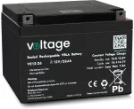 VOLTAGE AGM aku 12V 26Ah VE12-26 (6-9 aastat eluiga)