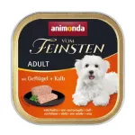 ANIMONDA Vom Feinsten Adult linnuliha ja vasikaliha - m&auml;rg koeratoit - 150g
