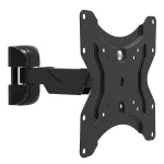 Maclean MC-741 teleri seinakinnitus 13&ndash;42 tolli (33&ndash;106,7 cm), VESA 75&times;75&ndash;200&times;200, max 25 kg, kaugus seinast 5,9&ndash;22,8 cm, must
