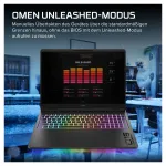HP OMEN 16-ah1490ng m&auml;ngurlaptop, 16,1 inch QHD 165Hz, Intel Core 9 270HX, 32GB DDR5, 1TB SSD, RTX 5080, Windows 11 Home, saksa klaviatuur