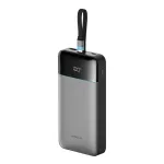 CUKTECH LPB252N 25000mAh 120W Power Bank sisseehitatud USB-C kaabliga, hall