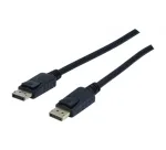 EXERTIS CONNECT DisplayPort 1.4 kaabel, 8K, DisplayPort isane-iseane, must, 2,0 m (127022)