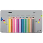 LAMY kolmnurksed v&auml;rvipulgad Plus, 36-osaline metallkarp, ergonoomiline kolmnurkne kuju, matt viimistlus, erinevad v&auml;rvid (1226065)