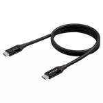 Kaabel Edimax UC4 0,5 m 40 Gbit/s Must isane&ndash;isane