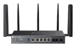 TP-Link Omada DR3650V-4G traadita ruuter Gigabit Ethernet Kahesageduslik (2,4 GHz / 5 GHz) Must