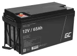 Aku Green Cell AGM28 t&ouml;&ouml;stuslik laetav suletud pliiaku (VRLA) 12 V 65000 mAh, 1 tk, 20 kg