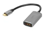IBOX USB-C&ndash;HDMI-adapterkaabel, mudel IACFAK, USB-C (isane) HDMI-le (emane), 4K 60 Hz, sirged pistikud, h&otilde;bedane