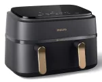 Kuuma&otilde;hufrit&uuml;&uuml;r Philips 3000 Series Dual Basket Airfryer NA352/00 &mdash; 9 L, 2750 W, kahe korviga, 8 programmi, 40&ndash;200 &deg;C