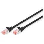 V&otilde;rgukaabel Digitus CAT 6 S/FTP paigakaabel RJ-45 Cat6 3m Must