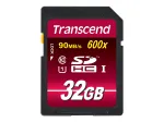 V&auml;lkm&auml;lu Transcend 32GB SDHC UHS-I 600x TS32GSDHC10U1