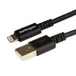 StarTech.com 3 m (10 jalga) USB&ndash;Lightning-kaabel &ndash; pikk iPhone&rsquo;i / iPadi / iPodi laadimiskaabel &ndash; Lightning&ndash;USB-kaabel &ndash; Apple MFi sertifitseeritud &ndash; must
