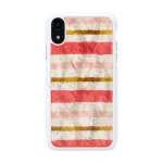 Kaitsev nutitelefoni &uuml;mbris iKins iPhone XR-ile &mdash; Short Cake disain, valge