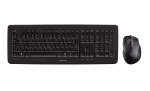 CHERRY DW 5100 klaviatuur, hiir kaasas, universaalne, RF-juhtmevaba, QWERTZ, saksa, must