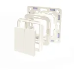 Shelly BLU Wall Switch 4 valgusl&uuml;liti, plastikust elevandiluu