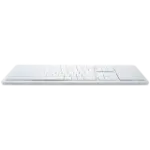Juhtmevaba klaviatuur CLEVETURA CLVX 1 Touch-On-Keys AI &mdash; ANSI US Mac paigutus, k&auml;&auml;rikuklahvid, alumiiniumraam, interaktiivne RGB