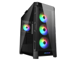 Arvuti korpus COUGAR Gaming CGR-5AD1B-RGB Midi Tower Must