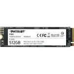 Sisemine SSD PATRIOT P300 512 GB M.2 PCIe NVMe &mdash; lugemine 1700 MB/s, kirjutamine 1200 MB/s, 3D NAND, 3,8 mm, TBW 240