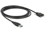 USB-kaabel DeLOCK 83599 USB 3.2 Gen 1 3m USB A Micro-USB B Must