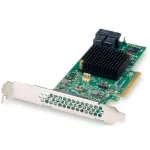 Broadcom HBA 9500-16i Tri-Mode salvestuskontroller, 16 pordiga, SATA 6 Gb/s / SAS 12 Gb/s / PCIe 4.0 (NVMe), PCIe 4.0 x8, madala profiiliga