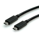 USB-kaabel ROLINE roheline 11.44.9056 USB 3.2 Gen 2 1m USB C Must